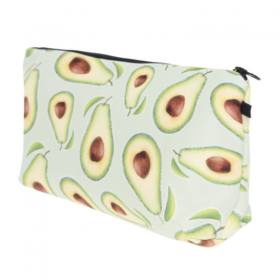 Women Cute Avocado Printed Clutch Bag Mini Storage Bag Women Cute Avocado Printed Clutch Bag Mini Storage Bag