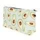 Women Cute Avocado Printed Clutch Bag Mini Storage Bag Women Cute Avocado Printed Clutch Bag Mini Storage Bag