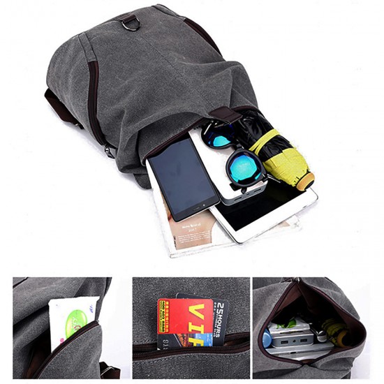 Women Vintage Large Capacity Backpack Shoulder Bag Schooo Bag Casual For 14inch Computer Women Vintage Large Capacity Backpack Shoulder Bag Schooo Bag Casual For 14inch Computer