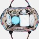 Women Canvas Casual Mummy And Kids Patchwork Backpack Women Canvas Casual Mummy And Kids Patchwork Backpack