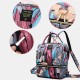 Women Canvas Casual Mummy And Kids Patchwork Backpack Women Canvas Casual Mummy And Kids Patchwork Backpack