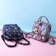 Women Canvas Casual Mummy And Kids Patchwork Backpack Women Canvas Casual Mummy And Kids Patchwork Backpack