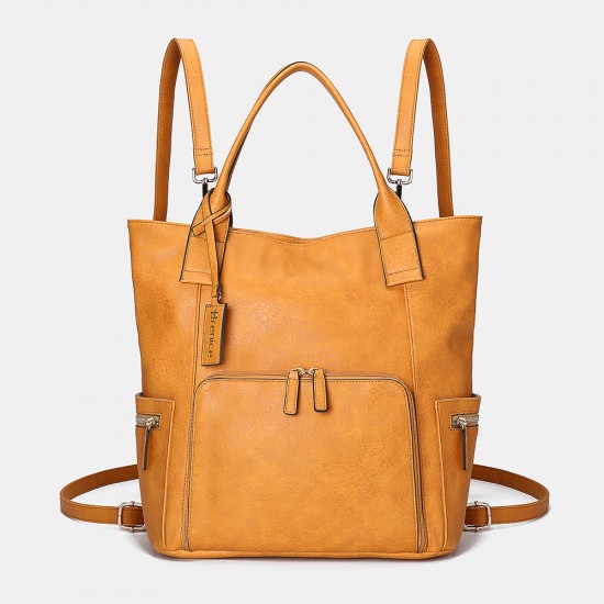 Women Multifunction Large Capacity Crossbody Bag Backpack Handbag Women Multifunction Large Capacity Crossbody Bag Backpack Handbag
