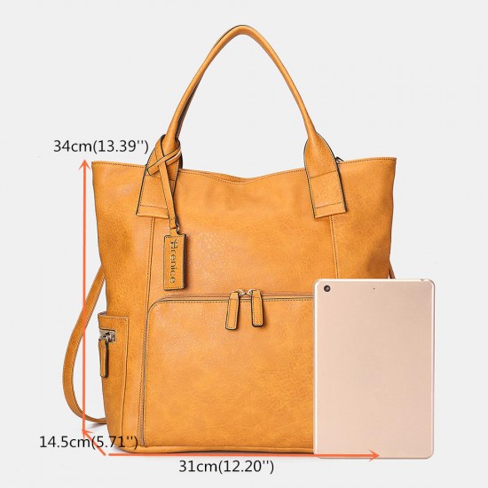 Women Multifunction Large Capacity Crossbody Bag Backpack Handbag Women Multifunction Large Capacity Crossbody Bag Backpack Handbag