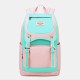 Women Waterproof Nylon Large Capacity Casual Patchwork Backpack Women Waterproof Nylon Large Capacity Casual Patchwork Backpack