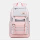 Women Waterproof Nylon Large Capacity Casual Patchwork Backpack Women Waterproof Nylon Large Capacity Casual Patchwork Backpack