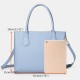 Women Multi-purpose Solid Color Casual Ourdoot Shopping Handbag Shoulder Bag Cross Body Bag Women Multi-purpose Solid Color Casual Ourdoot Shopping Handbag Shoulder Bag Cross Body Bag