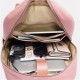 Women Nylon Waterproof Light Weight Multifunction Casual Patchwork Backpack Women Nylon Waterproof Light Weight Multifunction Casual Patchwork Backpack
