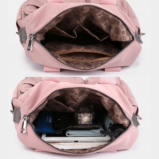 Women Nylon Waterproof Large Capacity Handbag Shoulder Bag Women Nylon Waterproof Large Capacity Handbag Shoulder Bag