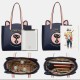 2PCS Women Fashion Crossbody Bag Cat Pattern Handbag 2PCS Women Fashion Crossbody Bag Cat Pattern Handbag