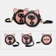 2PCS Women Fashion Crossbody Bag Cat Pattern Handbag 2PCS Women Fashion Crossbody Bag Cat Pattern Handbag