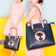 2PCS Women Fashion Crossbody Bag Cat Pattern Handbag 2PCS Women Fashion Crossbody Bag Cat Pattern Handbag