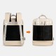 Women Multifunction Waterproof Pure Color Casual Patchwork Backpack Women Multifunction Waterproof Pure Color Casual Patchwork Backpack