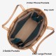 Women 2 PCS Cat Pattern Tote Large Capacity Shoulder Bag Handbag Women 2 PCS Cat Pattern Tote Large Capacity Shoulder Bag Handbag