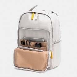 Women Patchwork Bag Waterproof Multifunction Backpack