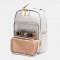 Women Patchwork Bag Waterproof Multifunction Backpack