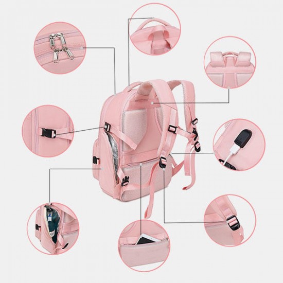 Women Multifunction Waterproof Casual Travel Backpack Women Multifunction Waterproof Casual Travel Backpack