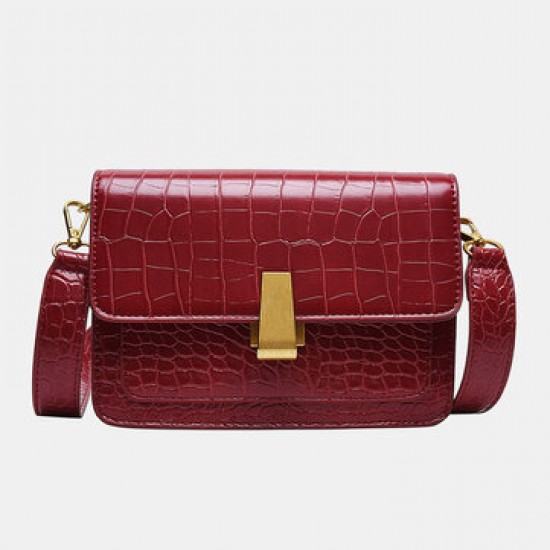Women Vintage Lizard Grain Crossbody Bag Shoulder Bag Women Vintage Lizard Grain Crossbody Bag Shoulder Bag