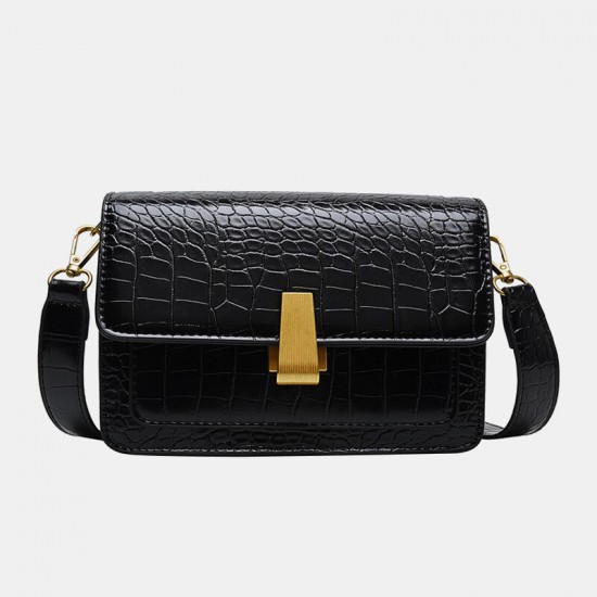 Women Vintage Lizard Grain Crossbody Bag Shoulder Bag Women Vintage Lizard Grain Crossbody Bag Shoulder Bag