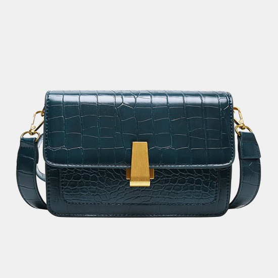 Women Vintage Lizard Grain Crossbody Bag Shoulder Bag Women Vintage Lizard Grain Crossbody Bag Shoulder Bag