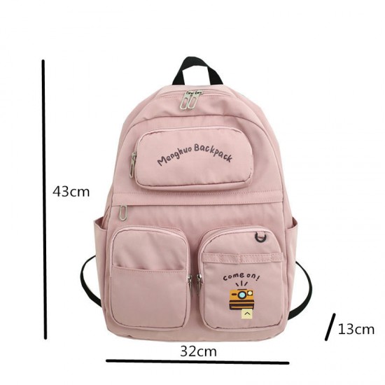 Women Large Capacity Waterproof Causal Backpack Women Large Capacity Waterproof Causal Backpack