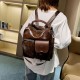 Women Vintage Faux Leather Multifunctional Backpack Crossbody Bag Women Vintage Faux Leather Multifunctional Backpack Crossbody Bag