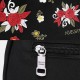 Women Nylon Waterproof Floral Casual Embroidered Backpack Women Nylon Waterproof Floral Casual Embroidered Backpack