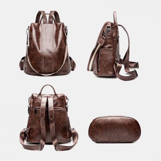 Women Anti-theft Waterproof Soft Large Capacity Backpack Crossbody Bag Women Anti-theft Waterproof Soft Large Capacity Backpack Crossbody Bag