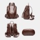 Women Anti-theft Waterproof Soft Large Capacity Backpack Crossbody Bag Women Anti-theft Waterproof Soft Large Capacity Backpack Crossbody Bag