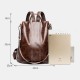 Women Anti-theft Waterproof Soft Large Capacity Backpack Crossbody Bag Women Anti-theft Waterproof Soft Large Capacity Backpack Crossbody Bag