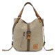 Multifunctional Canvas Bag Women Convertible Backpack Purse Ladies Shoulder Bag Casual Handbag Multifunctional Canvas Bag Women Convertible Backpack Purse Ladies Shoulder Bag Casual Handbag