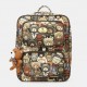 Women Bear Pattern Large Capacity Backpack Women Bear Pattern Large Capacity Backpack