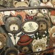 Women Bear Pattern Large Capacity Backpack Women Bear Pattern Large Capacity Backpack