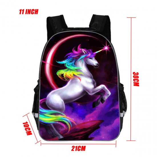 Fashion Magical Rainbow Fashion School Bag Travel Rucksack Kid's Backpack Gift Fashion Magical Rainbow Fashion School Bag Travel Rucksack Kid's Backpack Gift