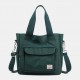Women Casual Light Weight Tote Solid Large Capacity Handbag Crossbody Bag Women Casual Light Weight Tote Solid Large Capacity Handbag Crossbody Bag