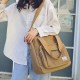 Women Casual Light Weight Tote Solid Large Capacity Handbag Crossbody Bag Women Casual Light Weight Tote Solid Large Capacity Handbag Crossbody Bag