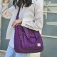 Women Casual Light Weight Tote Solid Large Capacity Handbag Crossbody Bag Women Casual Light Weight Tote Solid Large Capacity Handbag Crossbody Bag