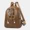 Women Fashion Waterproof Light Weight Anti-theft Backpack Shoulder Bag With Headphone Port