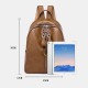 Women Fashion Waterproof Light Weight Anti-theft Backpack Shoulder Bag With Headphone Port Women Fashion Waterproof Light Weight Anti-theft Backpack Shoulder Bag With Headphone Port