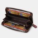 Women Genuine Leather Patchwork Vintage Wallet Purse Clutches Bag Women Genuine Leather Patchwork Vintage Wallet Purse Clutches Bag