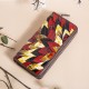 Women Genuine Leather Patchwork Vintage Wallet Purse Clutches Bag Women Genuine Leather Patchwork Vintage Wallet Purse Clutches Bag