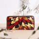 Women Genuine Leather Patchwork Vintage Wallet Purse Clutches Bag Women Genuine Leather Patchwork Vintage Wallet Purse Clutches Bag