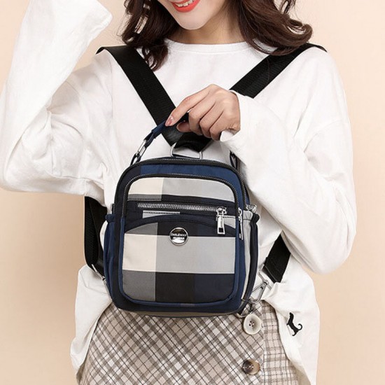 Fashion Canvas Multifunctional Light Weight Backpack Shoulder Bag Crossbody Bag For Women Fashion Canvas Multifunctional Light Weight Backpack Shoulder Bag Crossbody Bag For Women