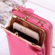 Women 9 Card Slots Phone Bag Solid Crossbody Bag Shoulder Bag Women 9 Card Slots Phone Bag Solid Crossbody Bag Shoulder Bag