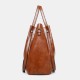 Women 4Pcs Vintage Handbag Crossbody Bag Solid Shoulder Bag Women 4Pcs Vintage Handbag Crossbody Bag Solid Shoulder Bag