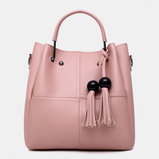 Women 3Pcs Tassel Multi-function Handbag Crossbody Bag Women 3Pcs Tassel Multi-function Handbag Crossbody Bag