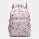 Women Waterproof Large Capacity Print Nylon Casual Backpack Women Waterproof Large Capacity Print Nylon Casual Backpack