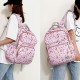 Women Waterproof Large Capacity Print Nylon Casual Backpack Women Waterproof Large Capacity Print Nylon Casual Backpack