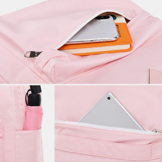 Women Fashion Large Capacity Backpack With USB Charging Port Women Fashion Large Capacity Backpack With USB Charging Port