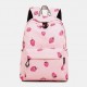 Strawberry Pattern Light Weight School Bookbag 15.6'' Laptop Backpack Rucksack Daypack Strawberry Pattern Light Weight School Bookbag 15.6'' Laptop Backpack Rucksack Daypack